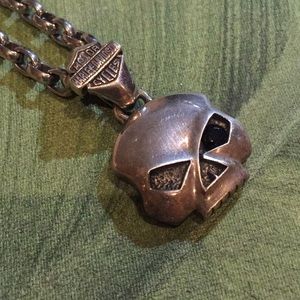 Thierry Martino Willie G black onyx eye necklace